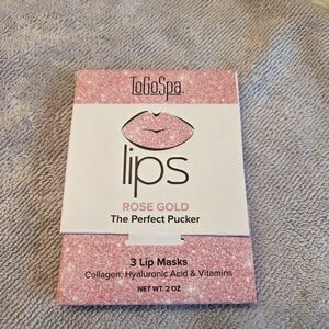 Rose Gold Lip Masks